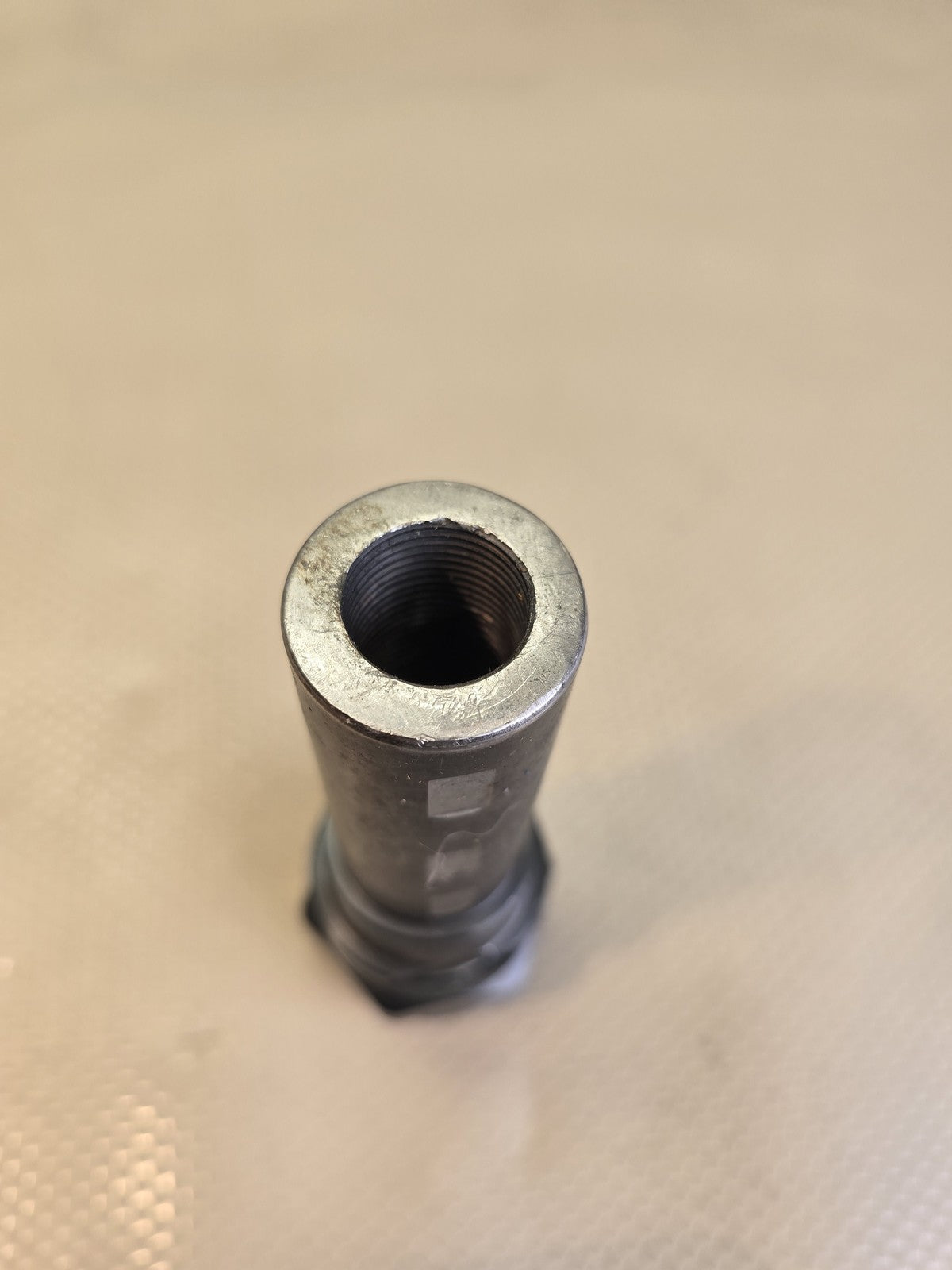 Collet Holder Tool Spindle Adapter Extension Internally Threaded Hex