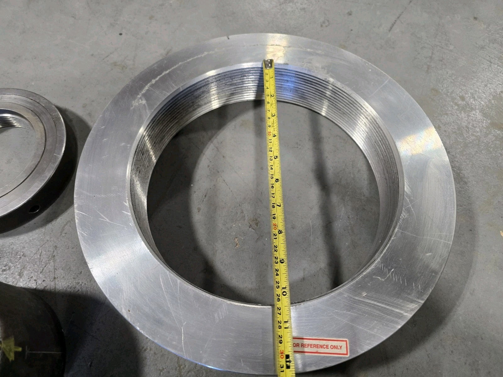 LARGE 5 - 10 Inch Thread Plug Gages Shoulder Connection Thread Gage