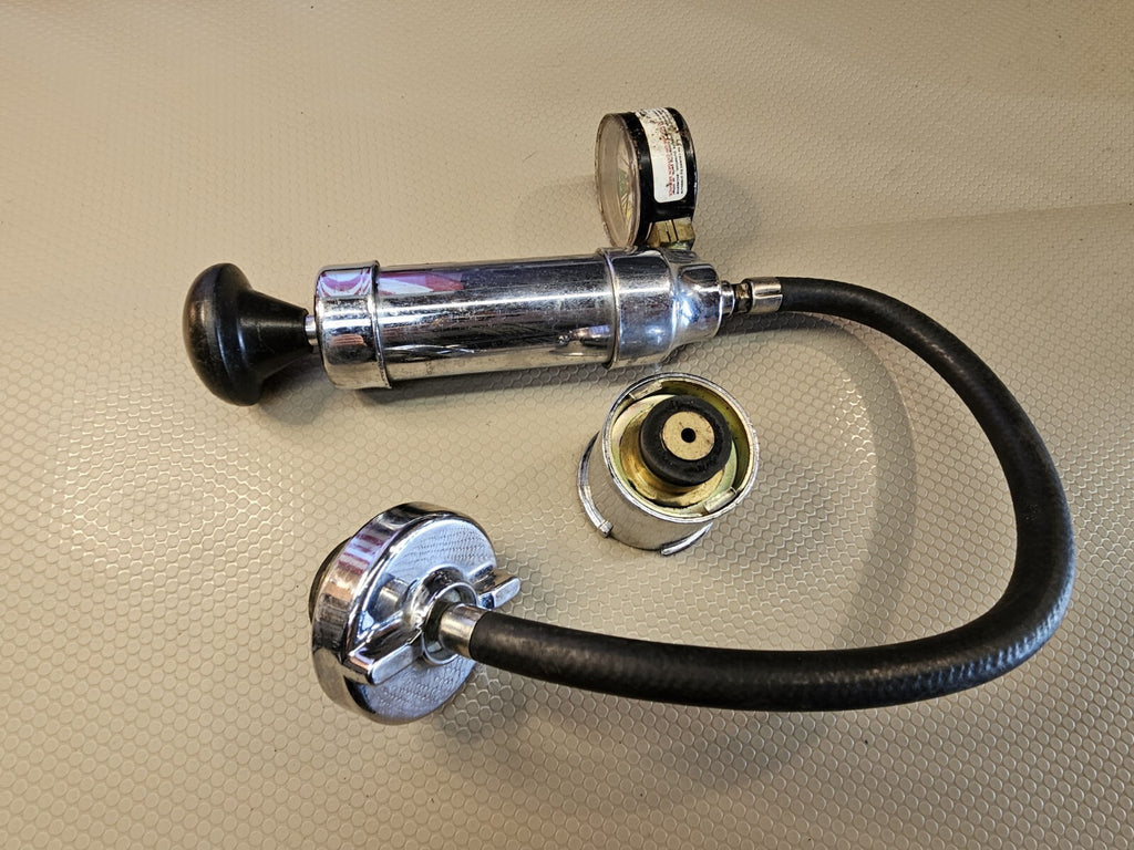 Test Cooling System at Arrow Heads Multi Colored PSI Gauge USA + Adapter 