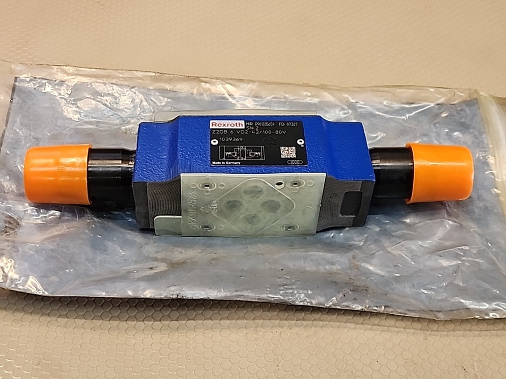 Bosch Rexroth R901335659 Hydraulic Pressure Relief Valve – Z2DB 6 VD2-42/100-80V