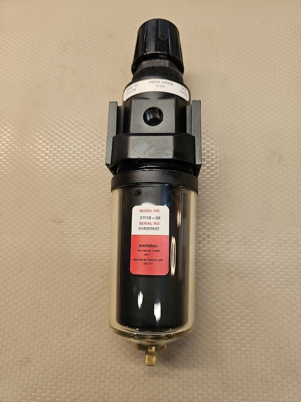 27FC6-GS Coilhose Pneumatics 3/4 F/R Combo with Gauge