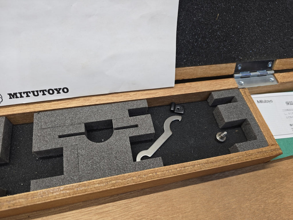 Mitutoyo 511-324 Dial Bore Gage 16'' - 24" .0001'' LARGE Wood Box *100% MINT!*