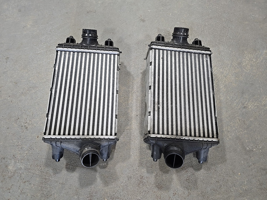 PORSCHE 911 Turbo S AWD 991.2 OEM Original Factory Intercoolers (LH & RH) 