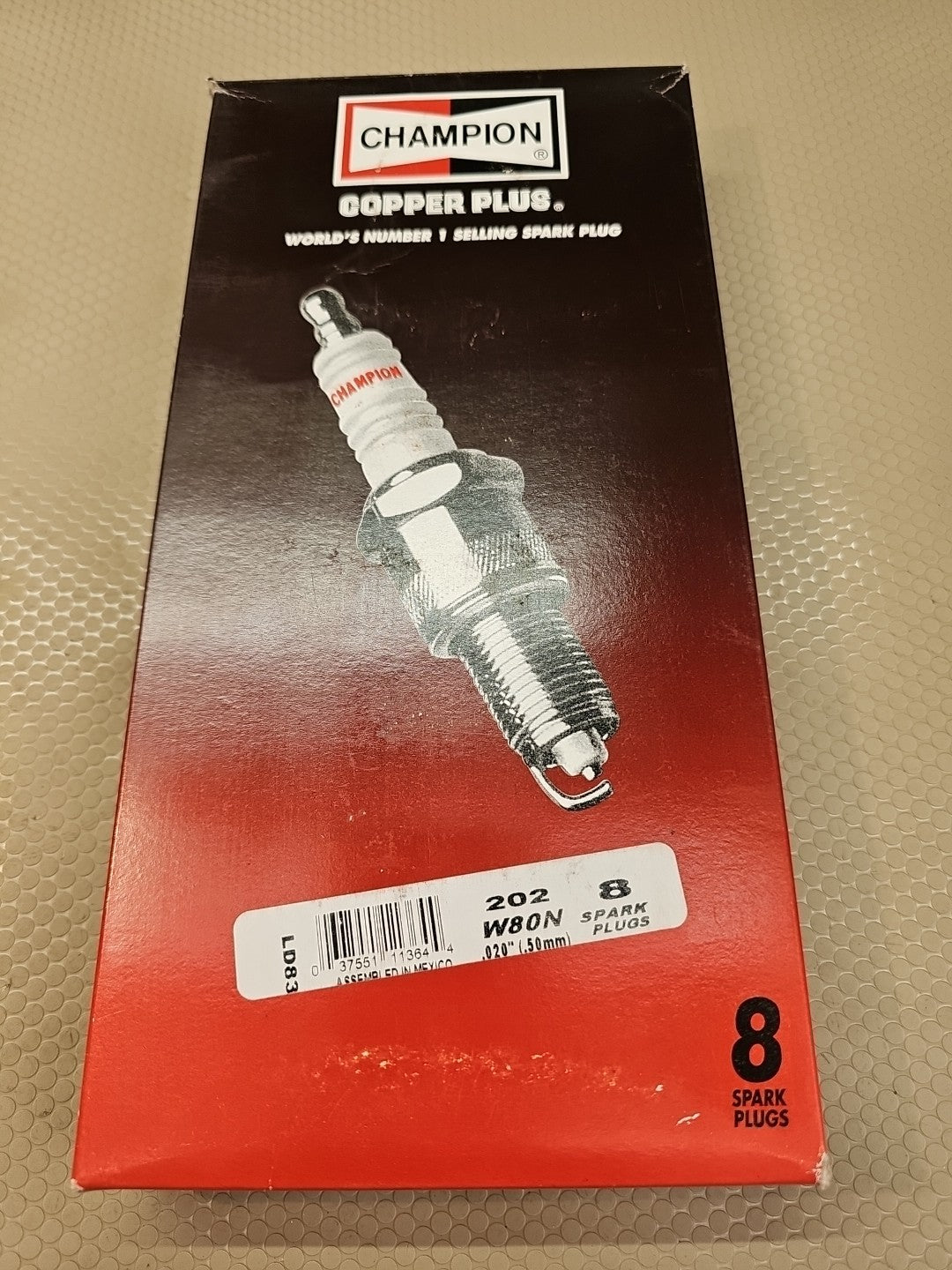 Champion 202 W80N Industrial Spark Plug 8 Pack *Can Split*