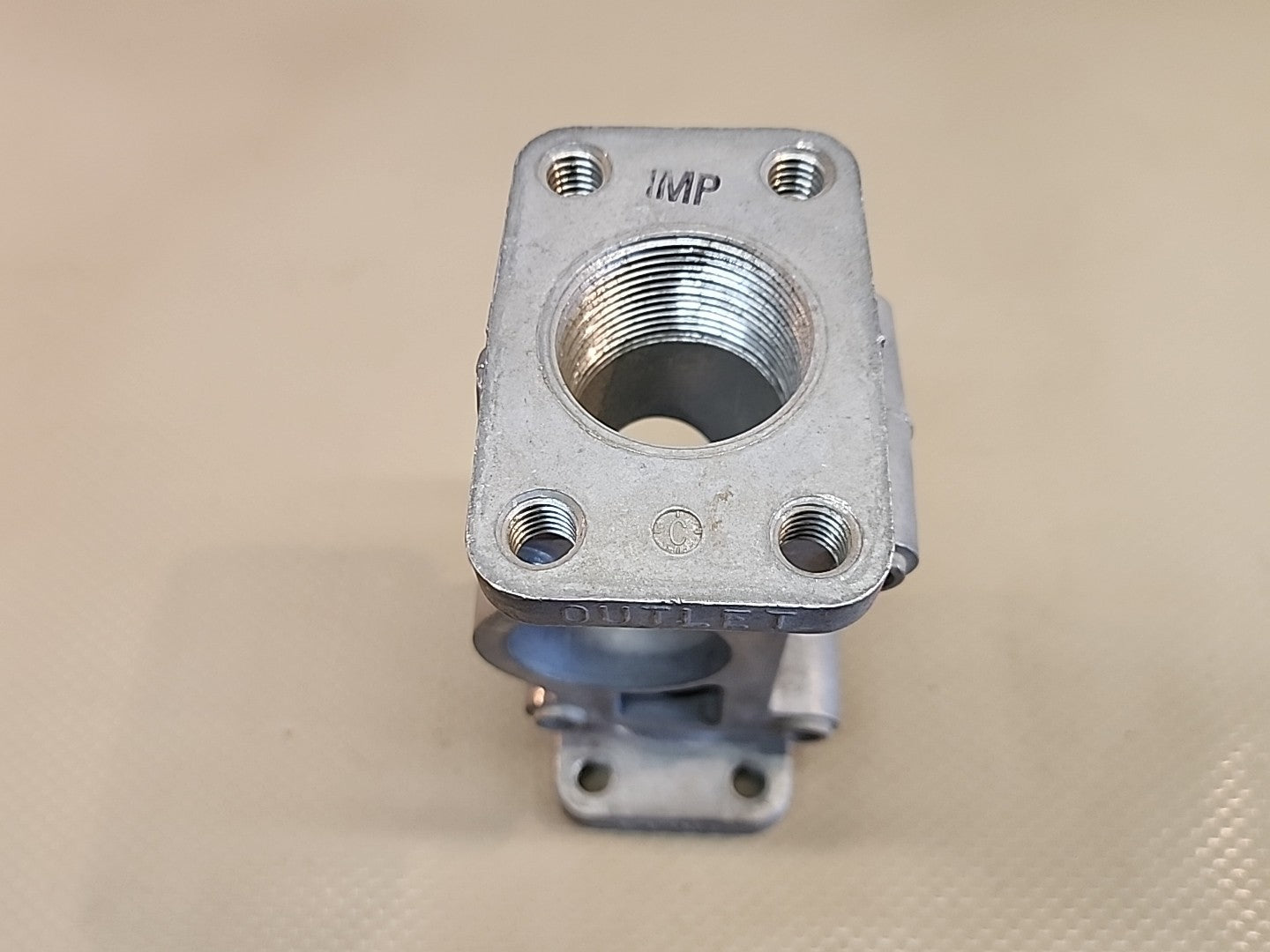 Kimray Aluminum Valve Body Housing Oilfield Control Regulator Inlet Outlet IMP U