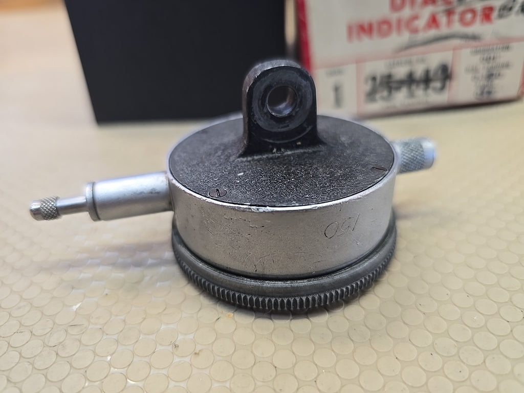 Starrett No. 25-141 Dial Test Machinist Indicator .001" Mill Metal Lathe .250"
