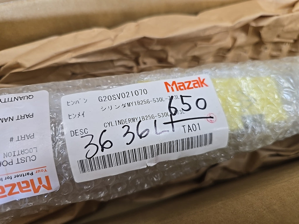 NEW Mazak Middle Door Cylinder G20SV021070 MY1B25G-5 9909