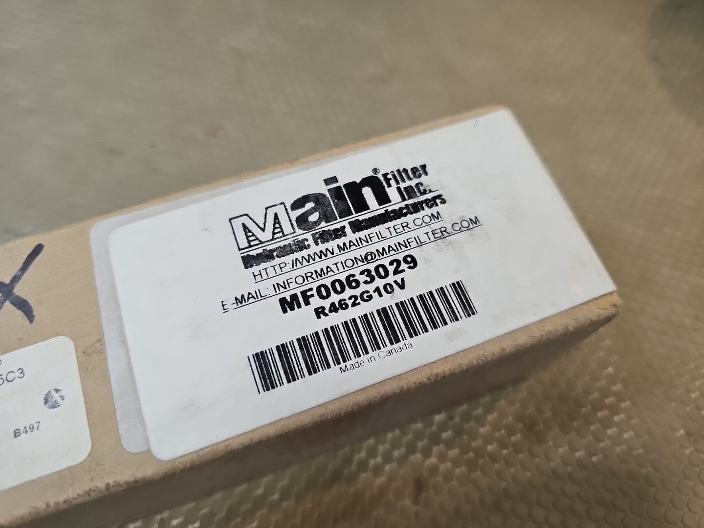 Main Filter MF0063029 Filtrec R462 G10 V Interchange Hydraulic Filter