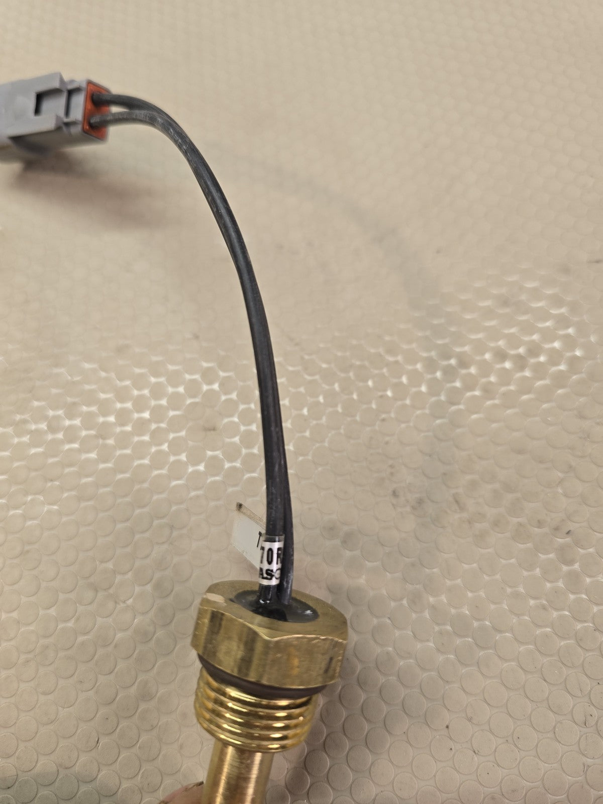 Nason TT-F5A-17 Bimetal Temperature Switch Sensor Brass 2-Pin Connector