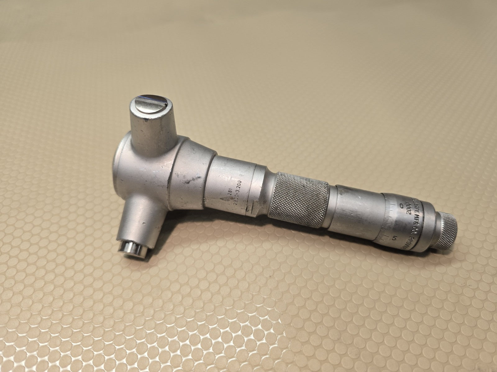 Brown & Sharpe No. 281 Internal Micrometer Range 2.800"- 3.200” Holtest Lathe