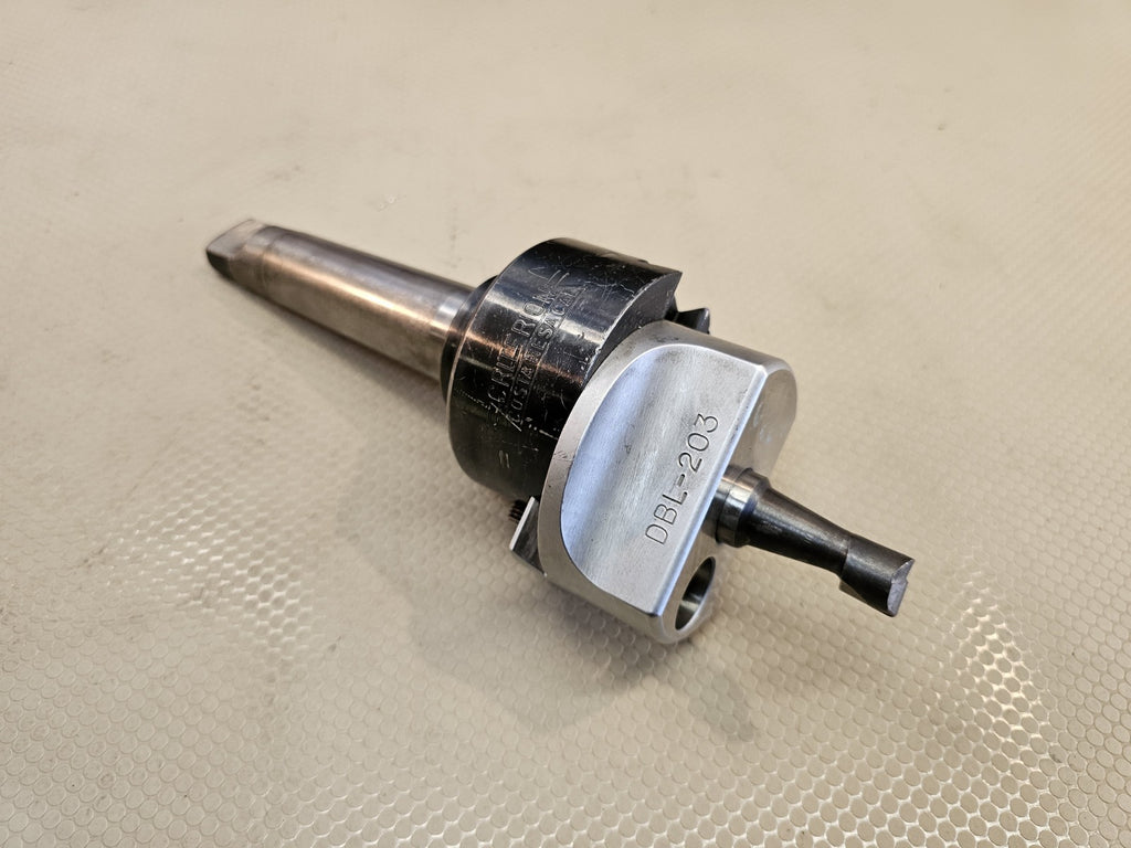 CRITERION 3/4" BORING HEAD - DBL-203 - R8 SHANK