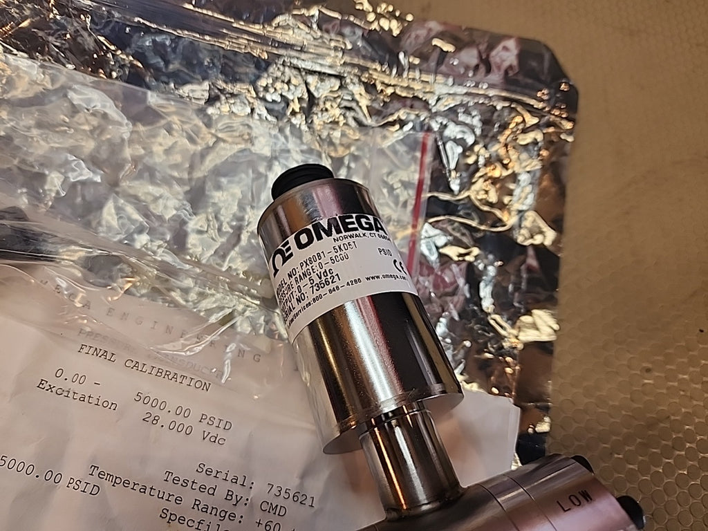 NEW Omegadyne PX80B1-5KD5T Pressure Transducer