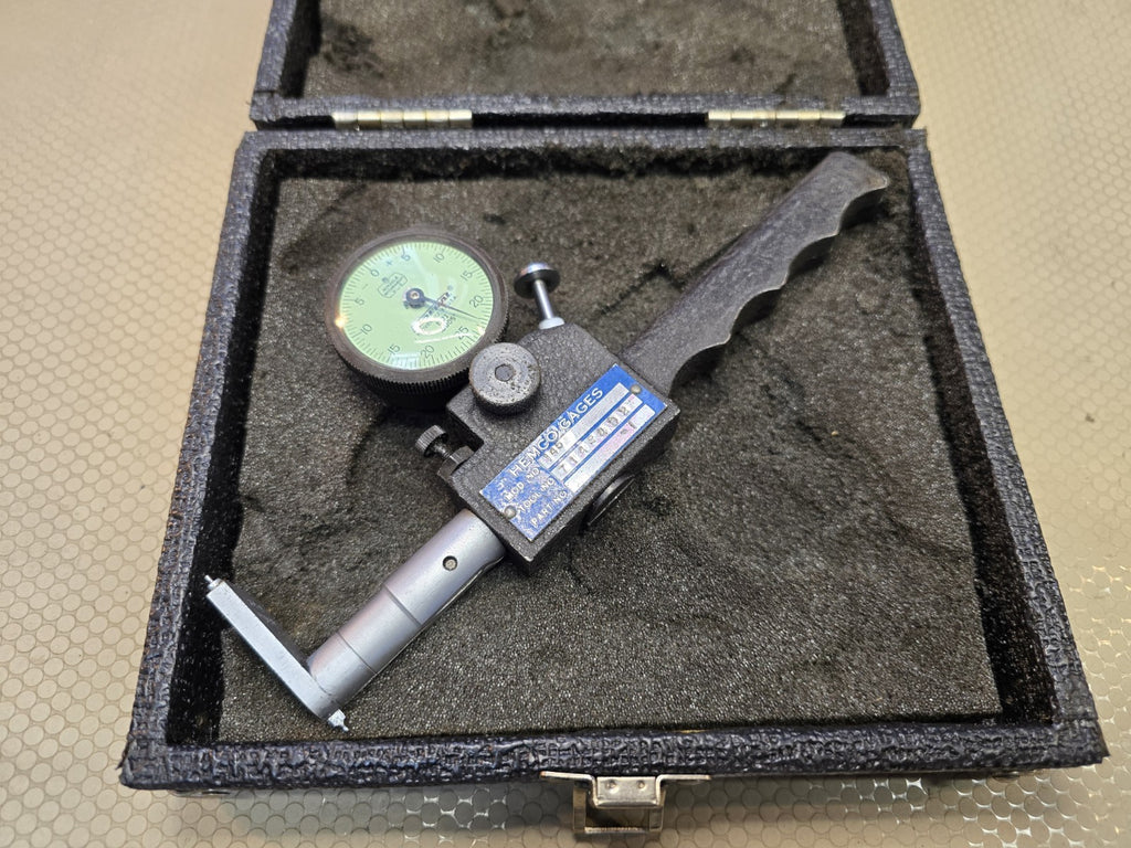 Hemco 145 100 Series "O" Ring Gage .0005 + w/ Tips Shallow Diameter 