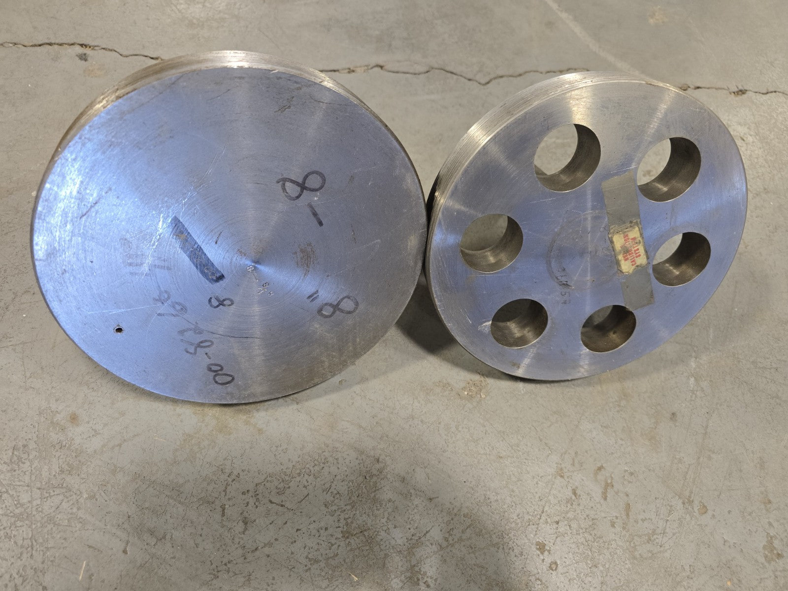 LARGE 5 - 10 Inch Thread Plug Gages Shoulder Connection Thread Gage