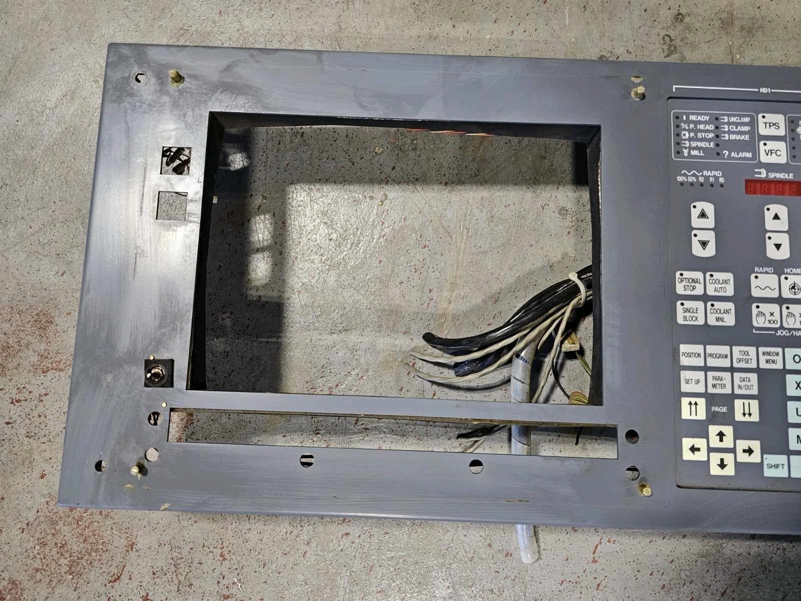 Mazak Mazatrol M Plus Operator Station - Entire Assembly 4yz408b-3 Mitsubishi