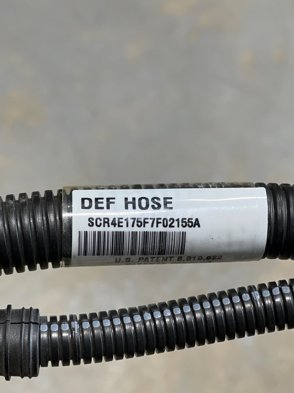 Parker Electronically Heated SCR DEF Hose 70" SCR4E175F7F02155A