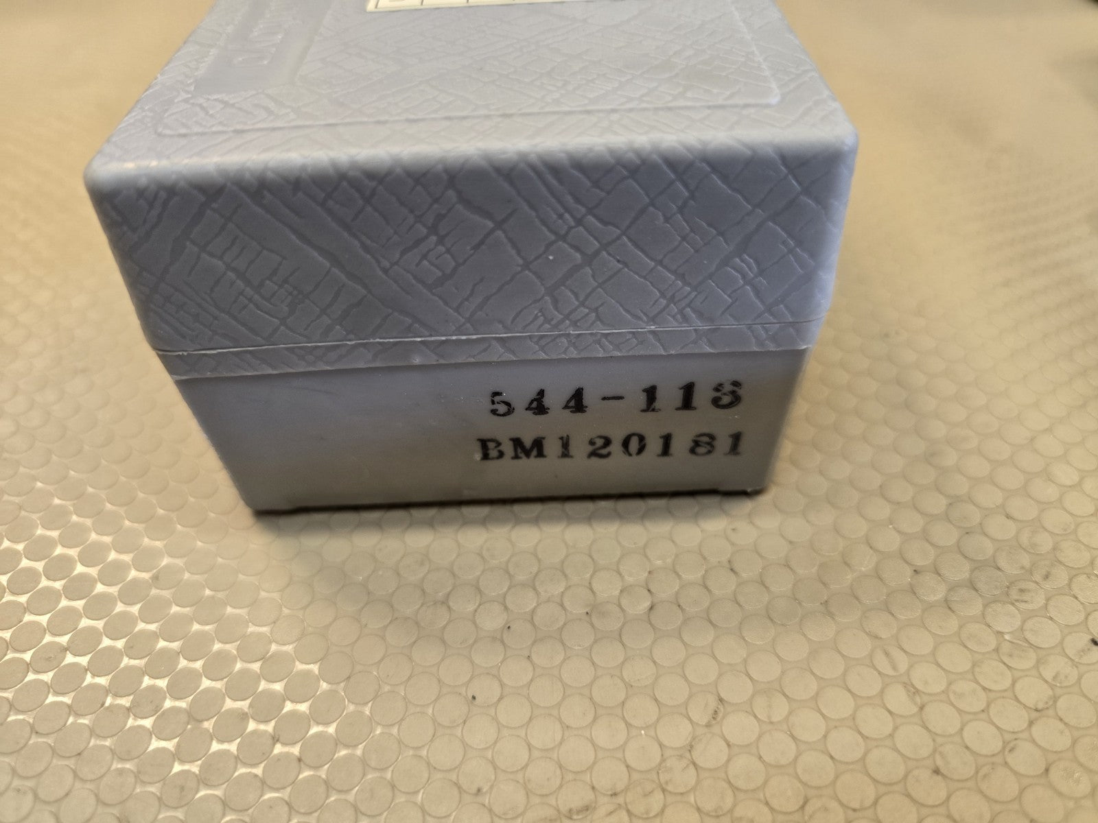 Mitutoyo Inspection Sheet Gage In case 544-113 BM120181 7828 7848 