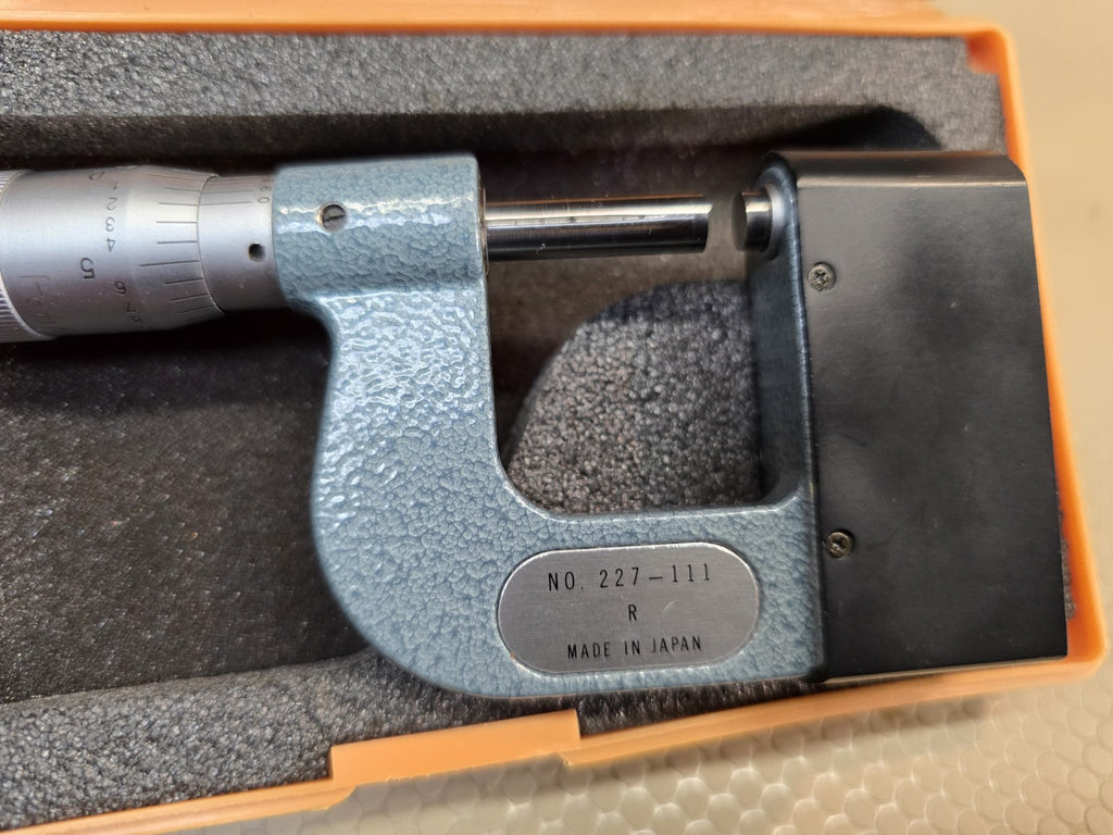 Mitutoyo Low Force Micrometer 227-111 BTM-1 *VERY Rare*