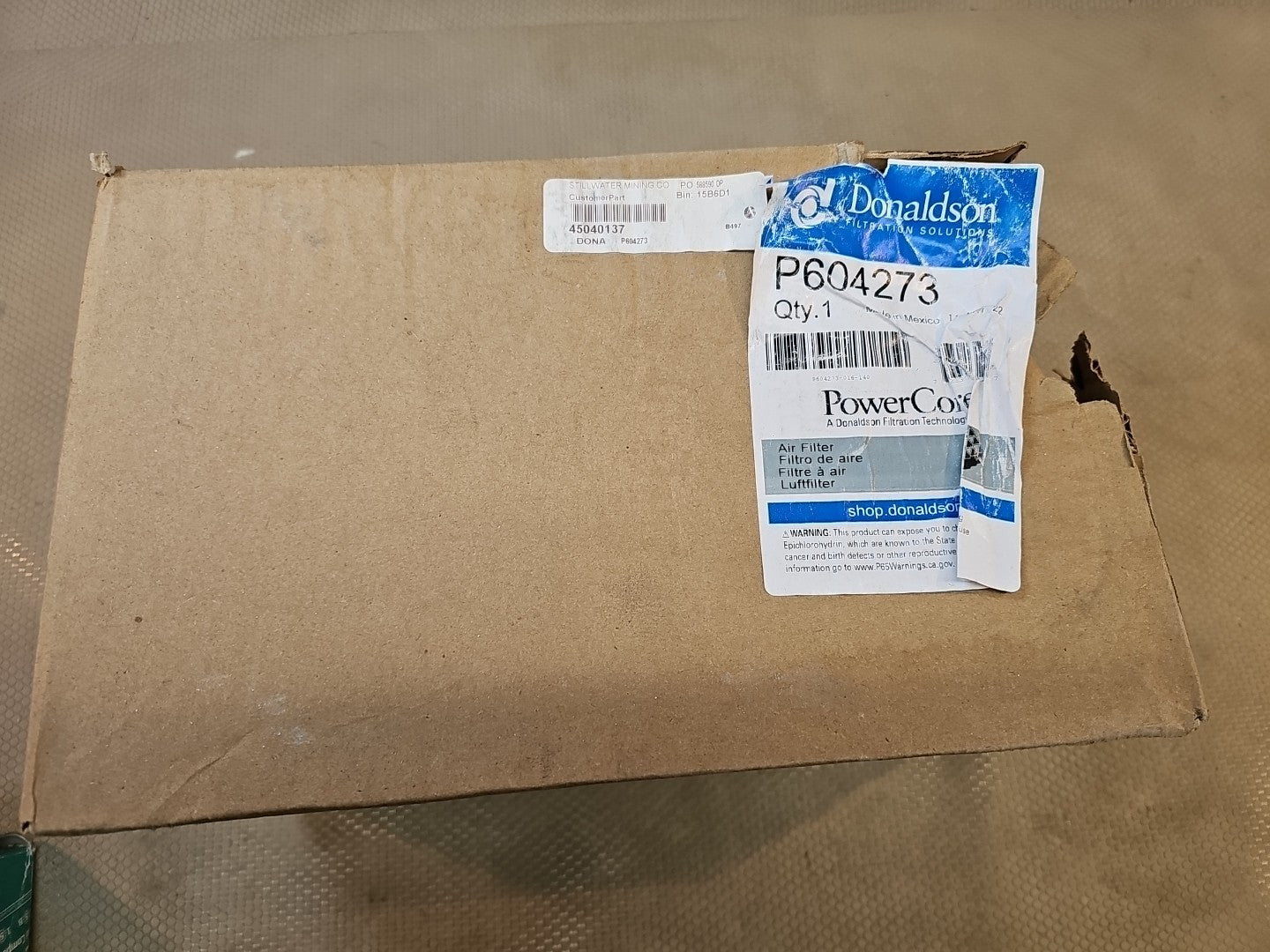 P604273 Donaldson Powercore Primary Obround Air Filter Made In USA