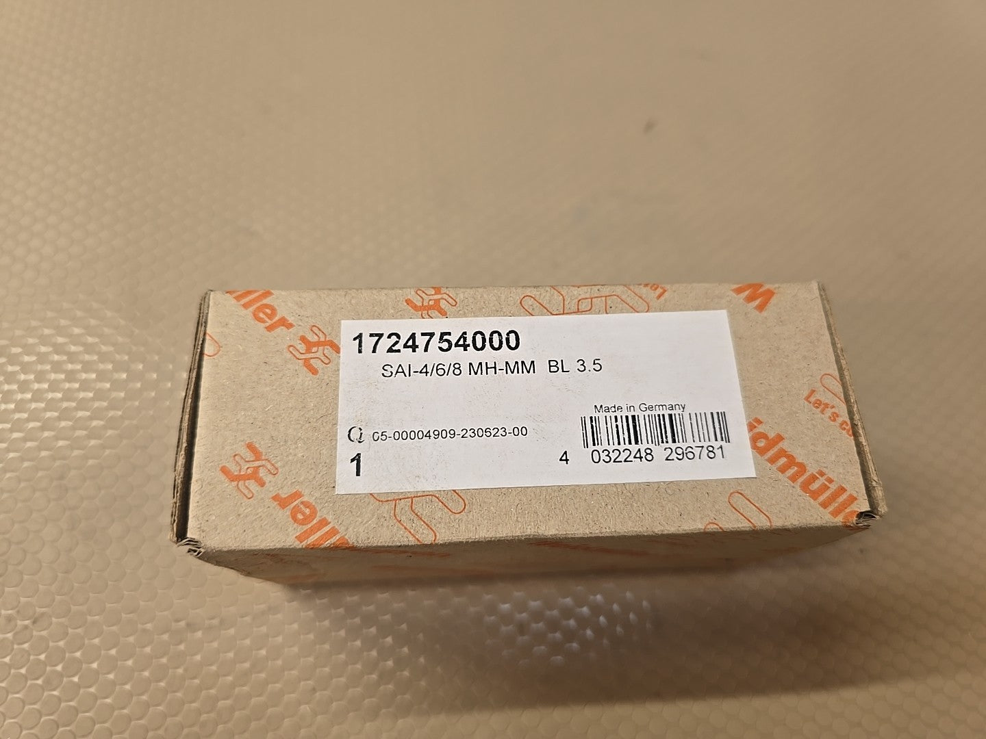 Weidmuller 1724754000 Sensor-Actuator Passive Distributor 