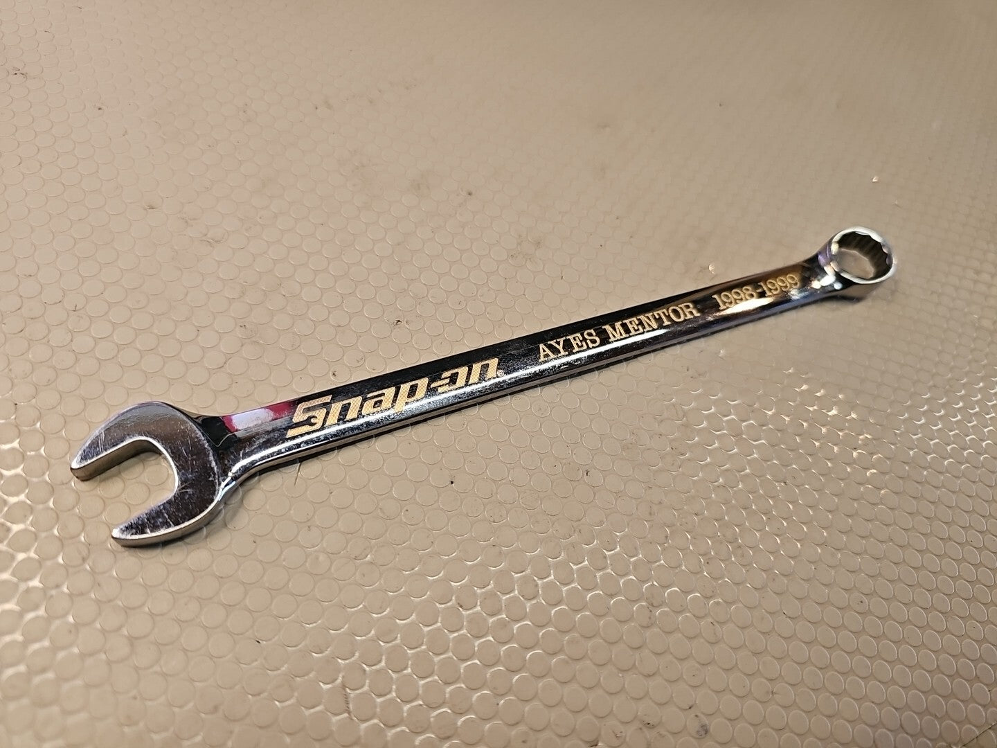 Snap On Vintage AYES Presentation Wrench 1/2" SAE - 1998-1999 12 point - Rare
