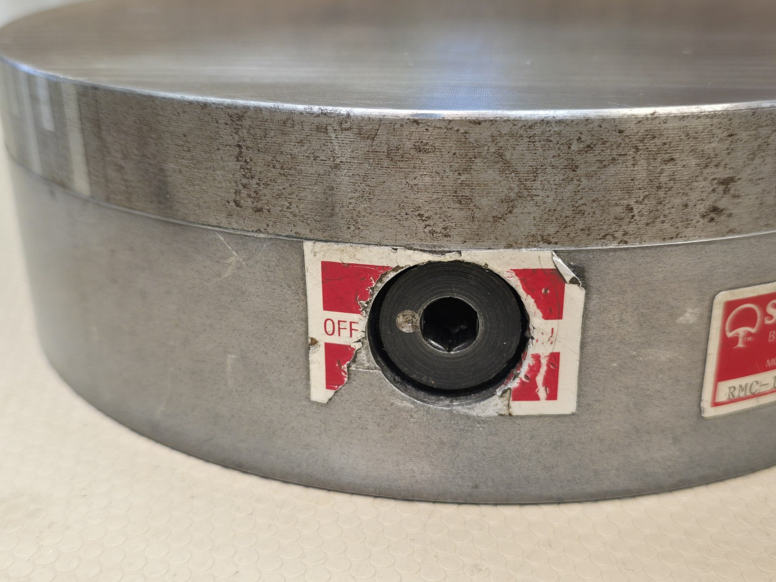 Suburban Tool 10” Fine Pole Magnetic Chuck USA RMC-10-FP Round Lathe Grinder 