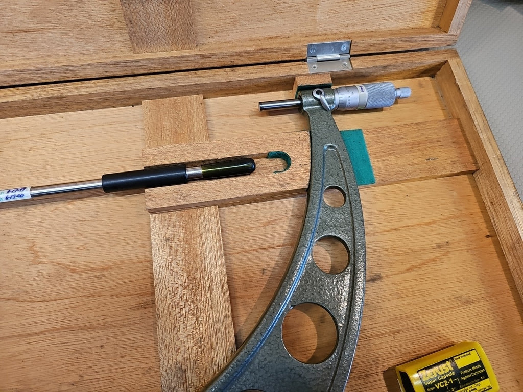 Mitutoyo 103-193 103 Series 16 to 17" SAE Mechanical Outside Micrometer *MINTY!*