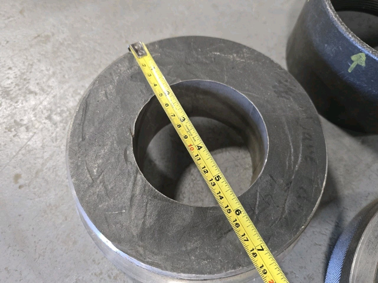 LARGE 5 - 10 Inch Thread Plug Gages Shoulder Connection Thread Gage