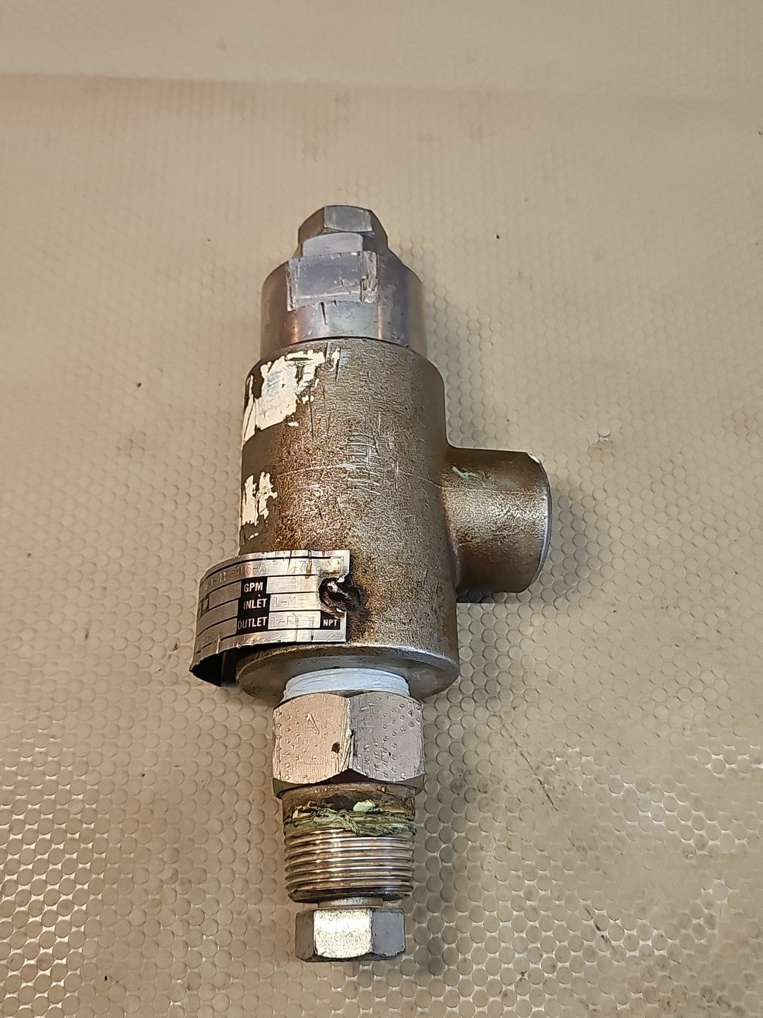 Baird Relief Valve 15-115GPM 500-3000psi 1" Port  7807801-1xhp-316-a $1300 MSRP