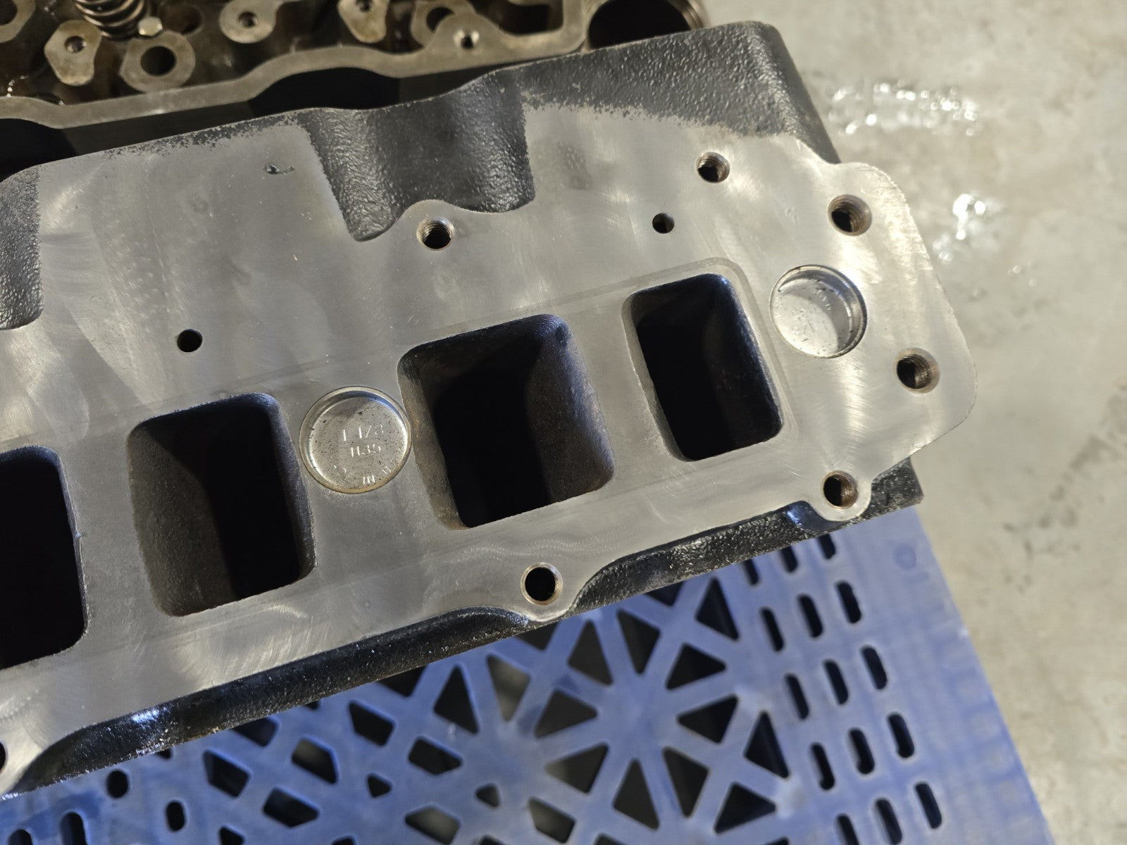 Genuine International DT466 Cylinder Head 1891092C91 *Professional Reman*