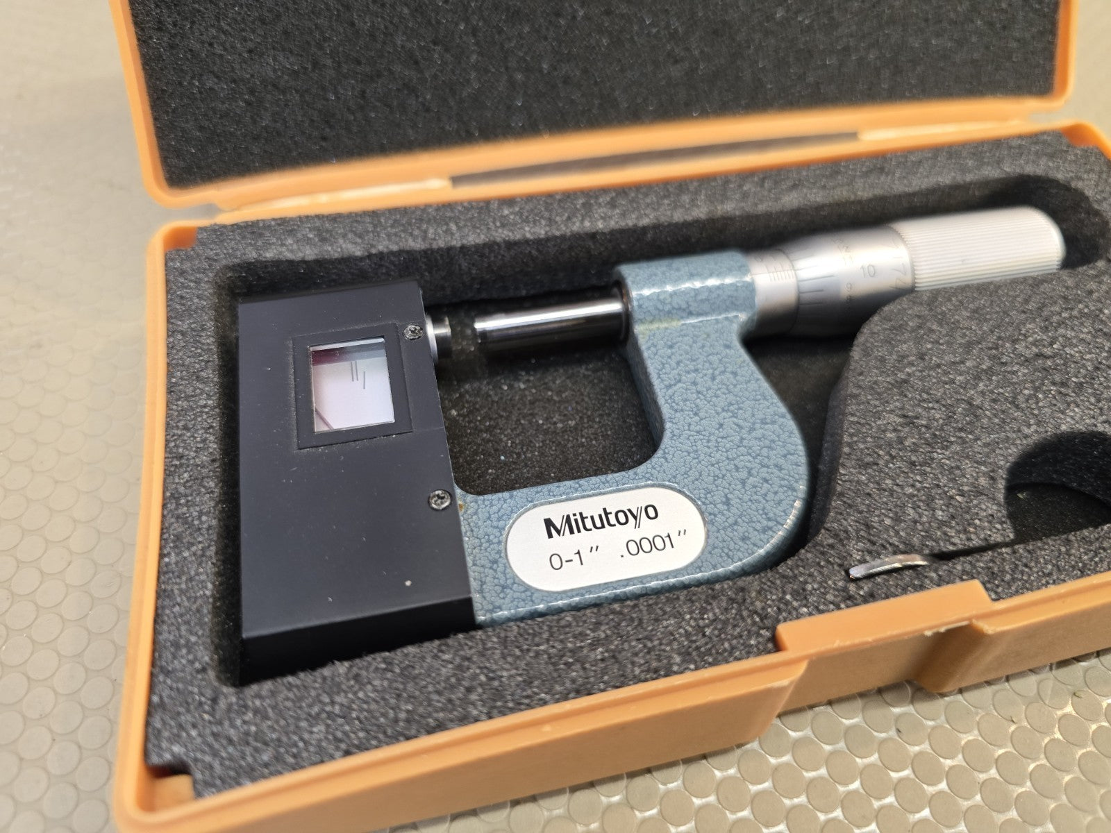 Mitutoyo Low Force Micrometer 227-111 BTM-1 *VERY Rare*