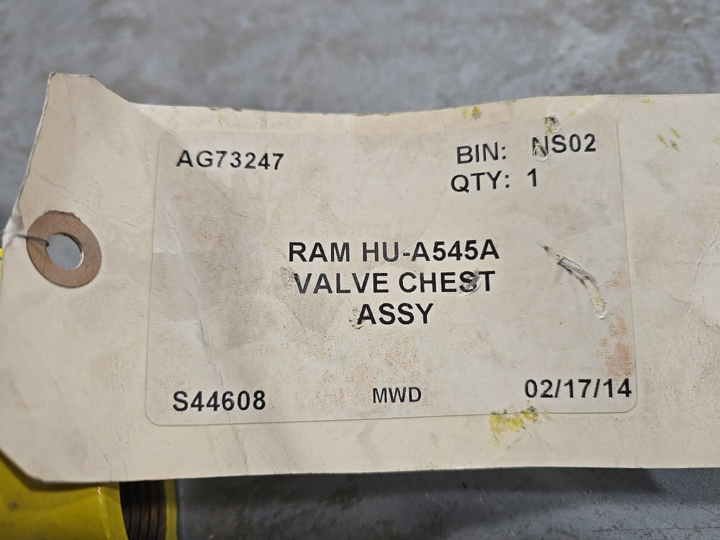 RAM HU-A545A HU-545A Valve Chest Assy Mwd Ag73247 Mining Part Hoist 403113
