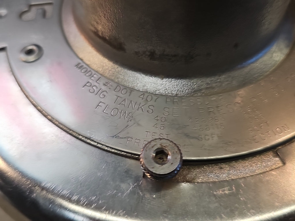 GIRARD EQUIPMENT GA01300 DOT407 Pressure Relief Vents 3" (DOT3x407TWV1)