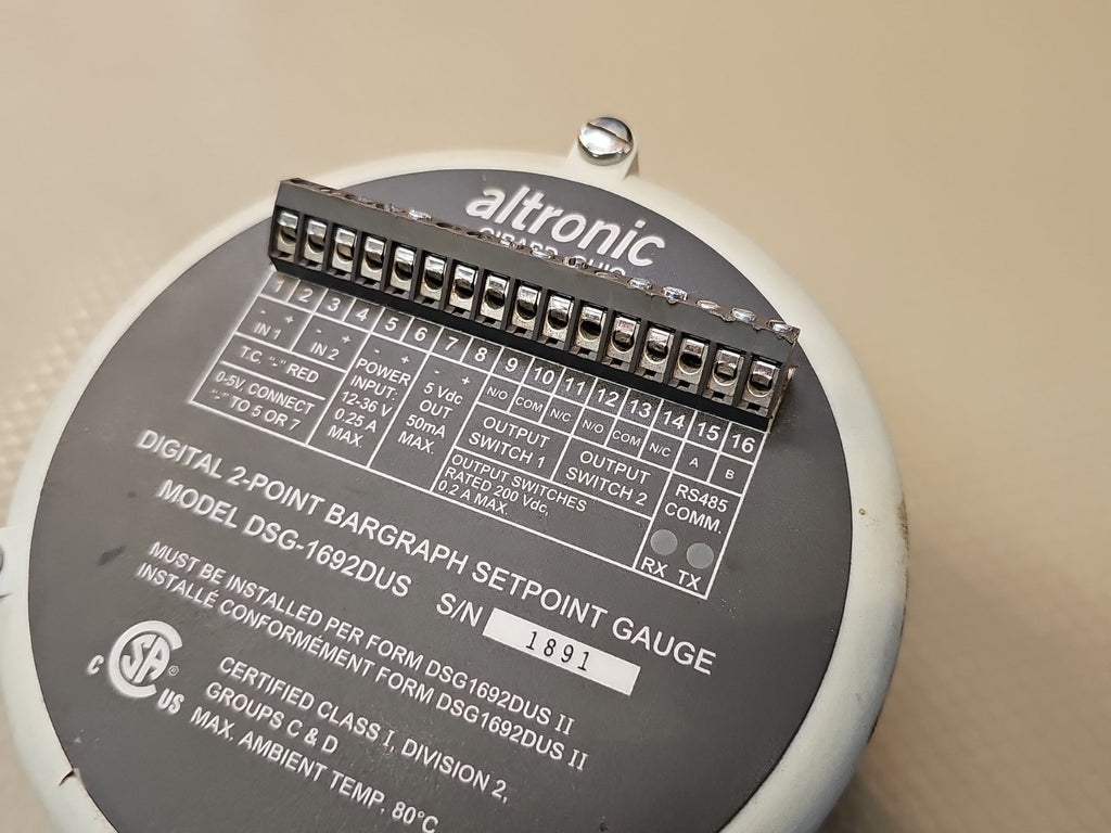 Altronic Digital Set Point DSG-1692DUS