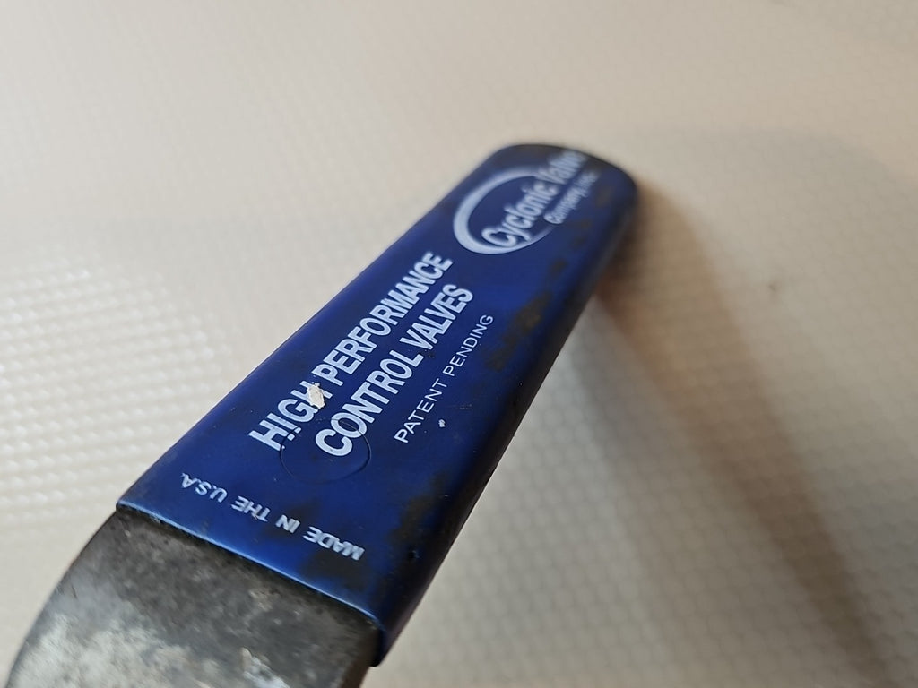 🟠 CYCLONIC VALVE 2" CL 600 CONTROL VALVE 1 R100421-6-7 3705 MOP