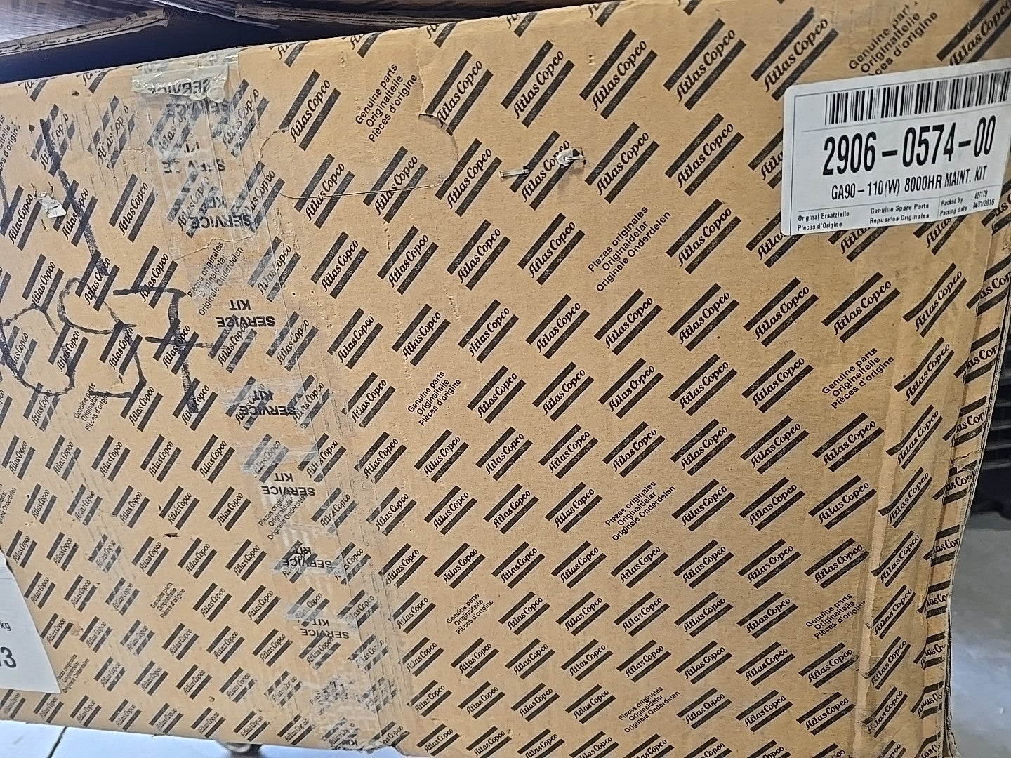OEM Atlas Copco Service Kit  2906-0574-00 INGERSOLL RAND $8600 MSRP Genuine OEM