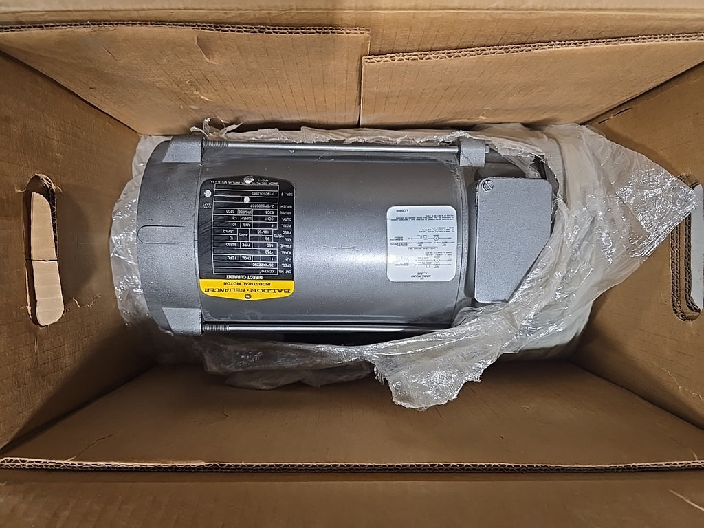 NEW Baldor Reliance CD5319 DC Motor 180V 1Hp 5A 1750 RPM 56C Frame 5/8" Shaft