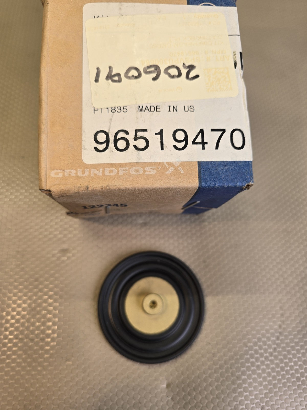 Grundfos 96519470 Diaphragm Kit DME 60 Chemical Dosing Pump Part New