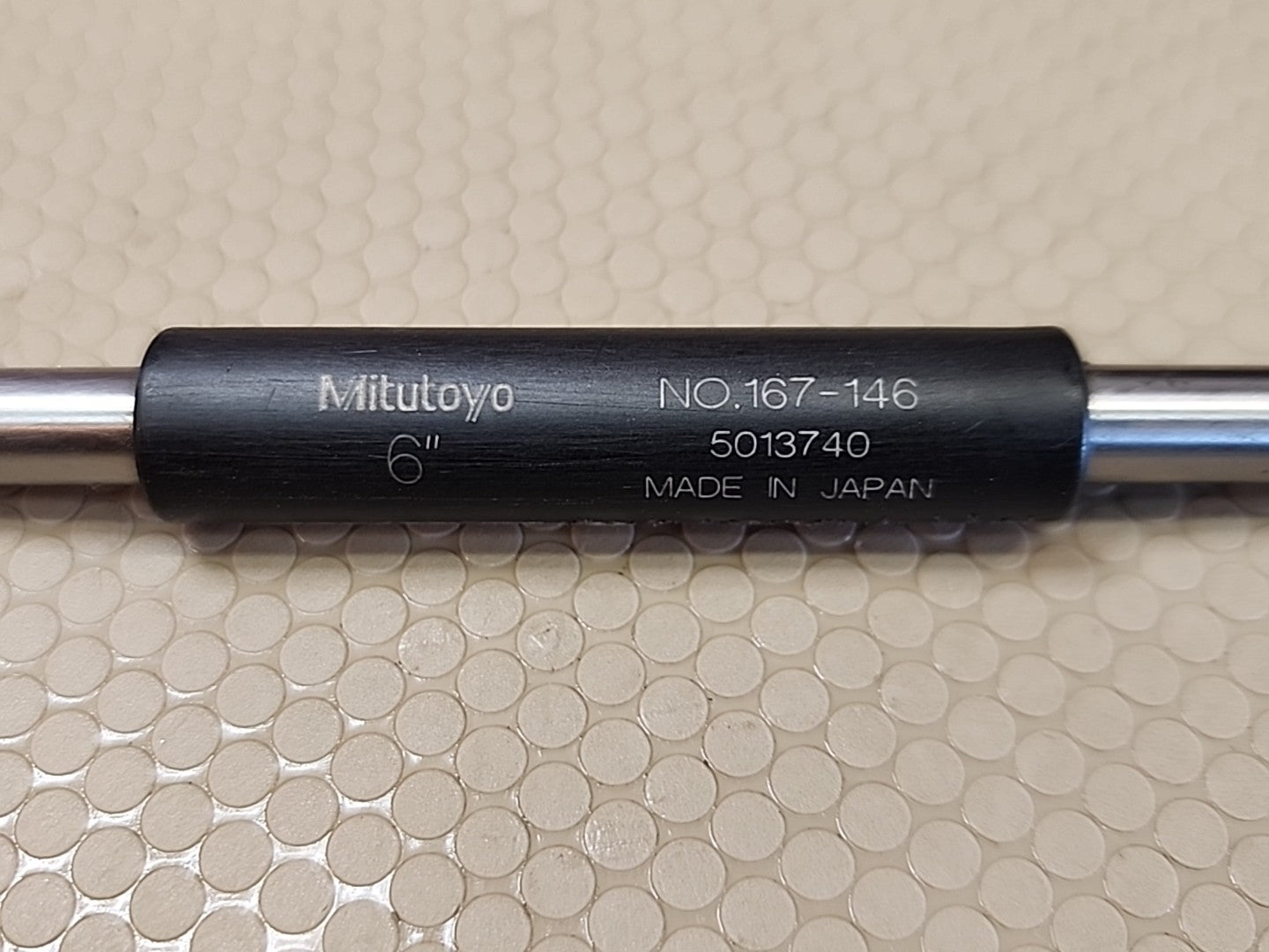 Mitutoyo 167-146 Micrometer Standard, 6"