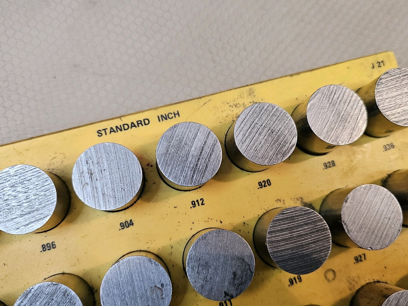 Pin Gauge Perfekt Punch 0.880 to 0.929 LARGE Machinist 