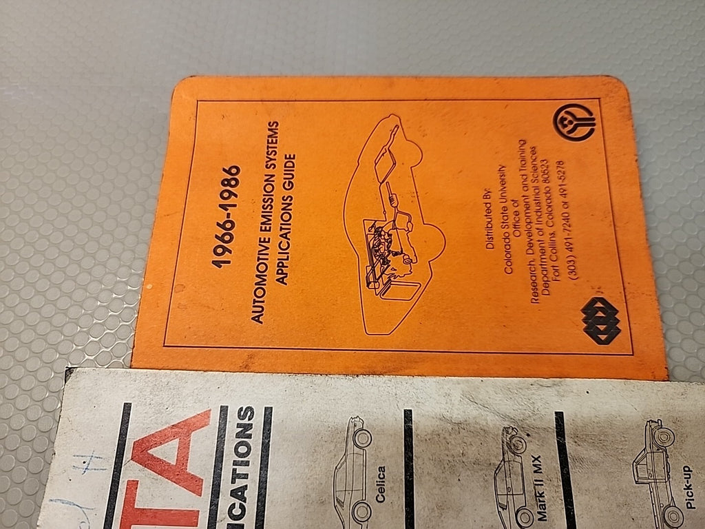 1968 - 1973 Toyota Model Specifications Data Book Manual Factory OEM Information