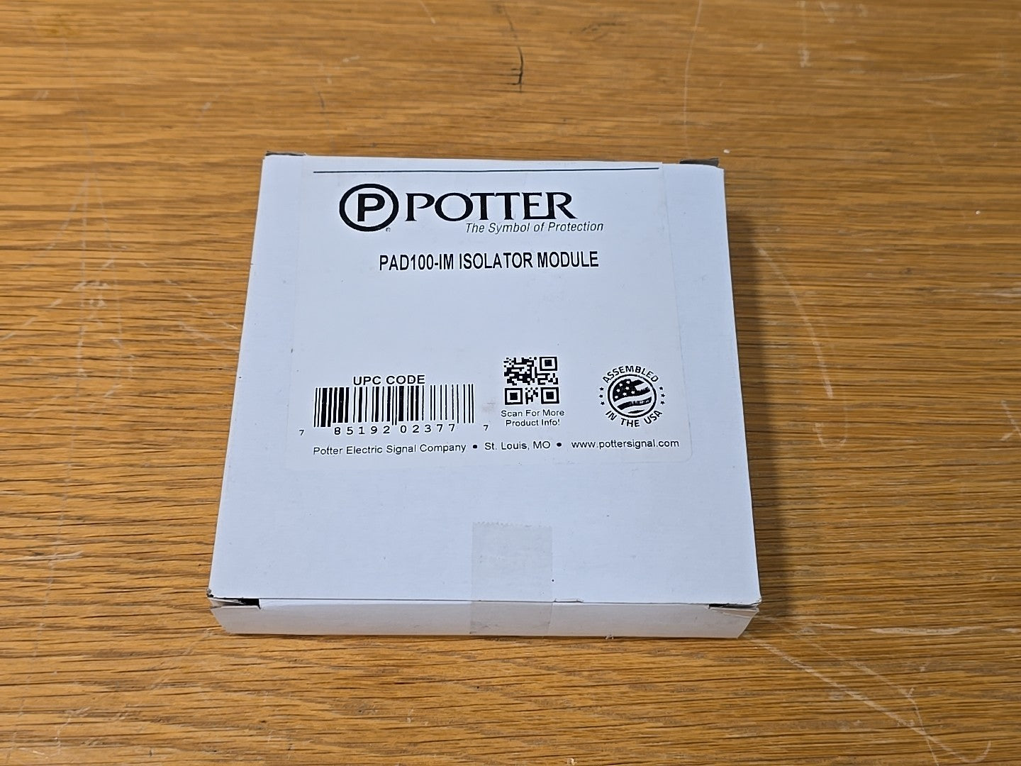 NEW Potter PAD100-IM Fire Alarm Isolator Module 3992708