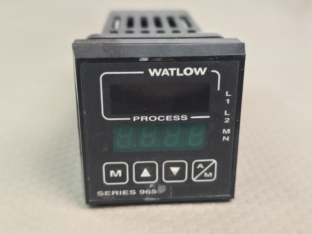 Watlow 965A-3CA0-00RG Series 965 PID Temperature Process Controller 1/16 DIN