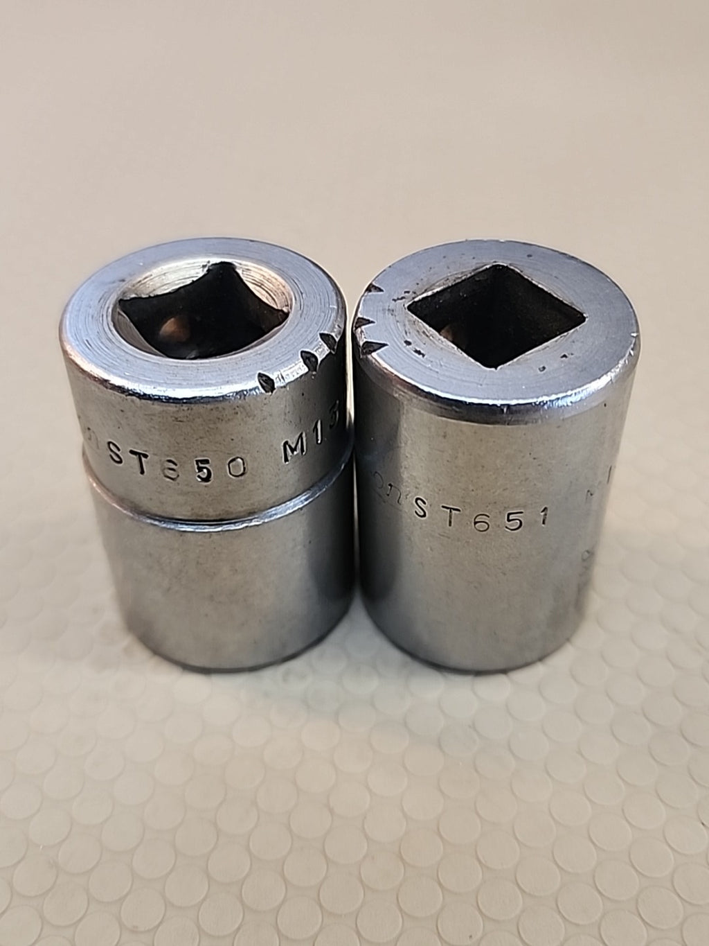 Snap on 1/2” dr Diesel Injection Cup Socket ST 651 ST 650