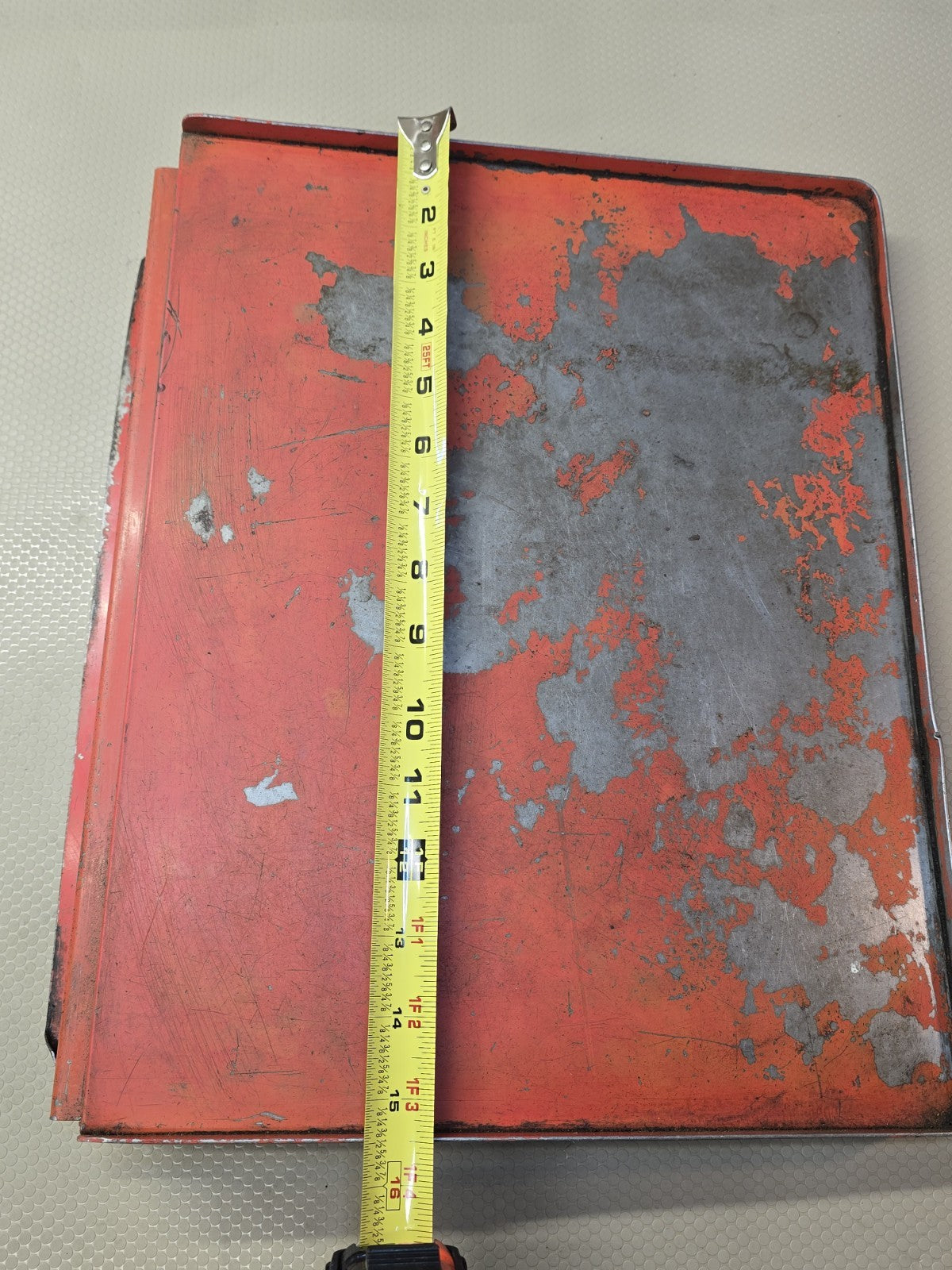 Vintage Snap-On Tool Box Folding Side Shelf Tray  USA
