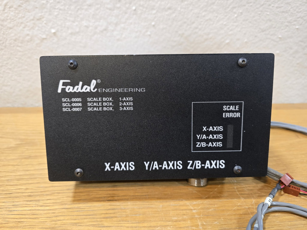 FADAL SCALE BOX #SCL-0005, SCL-0006, SCL-0007 *BRAND NEW*