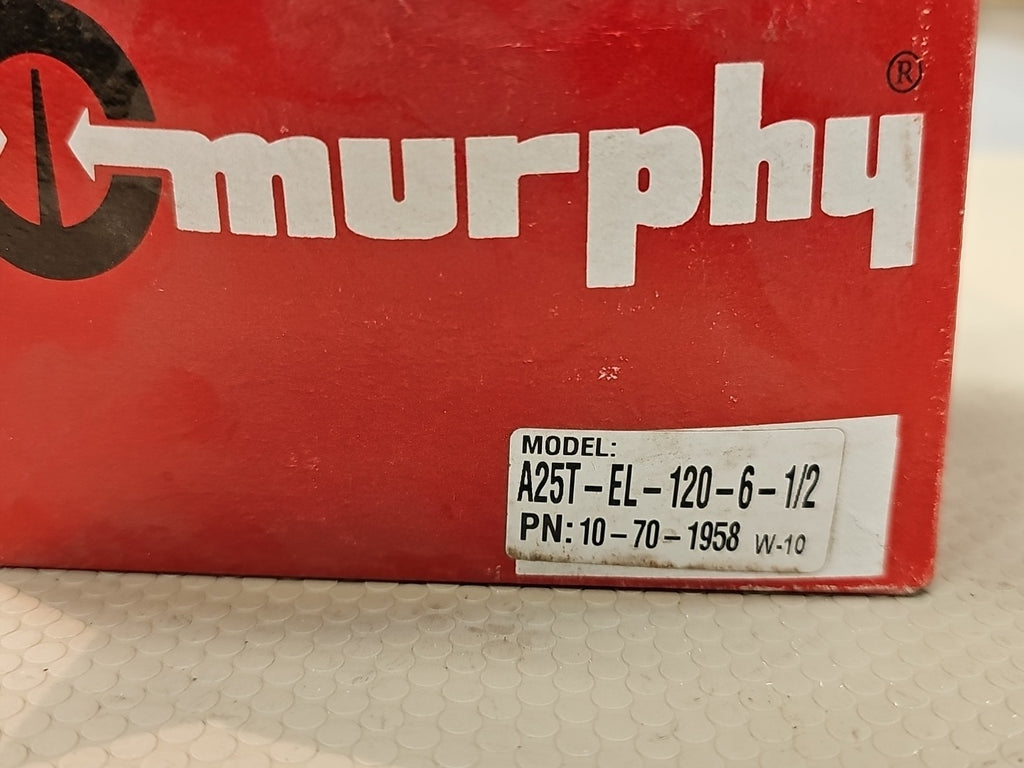 Murphy A25T-EL-120-6 -1/2 Temperature Swichgage Part No. 10-70-1958 NEW