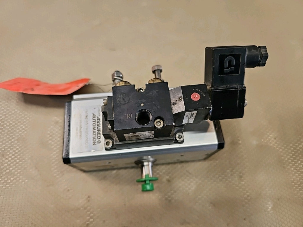 Assured Automation Valve KTSWBS08DC3F & Actuator Assembly NPT SS Valve *TESTED*