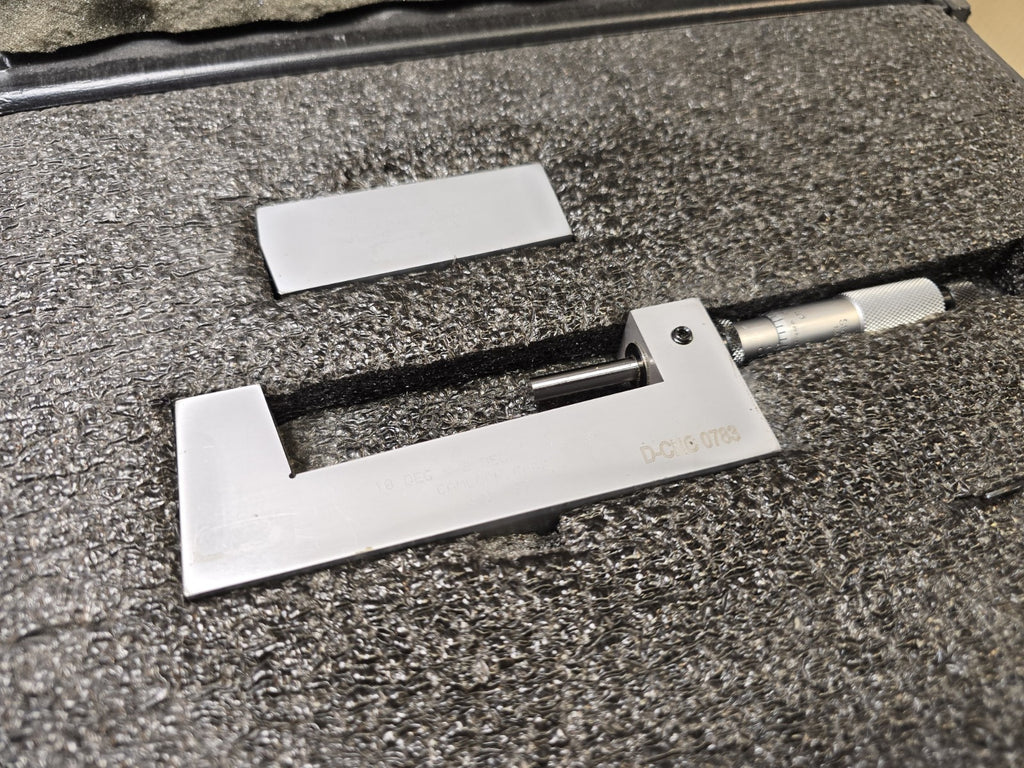 Gagemaker CL-1003 Camlock Micrometer Gage 2” - 3" For API Weld Flange Thickness
