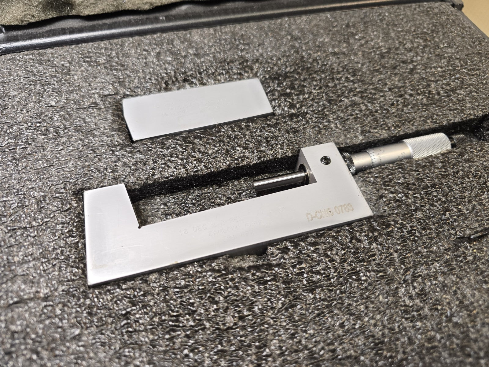 Gagemaker CL-1003 Camlock Micrometer Gage 2” - 3" For API Weld Flange Thickness